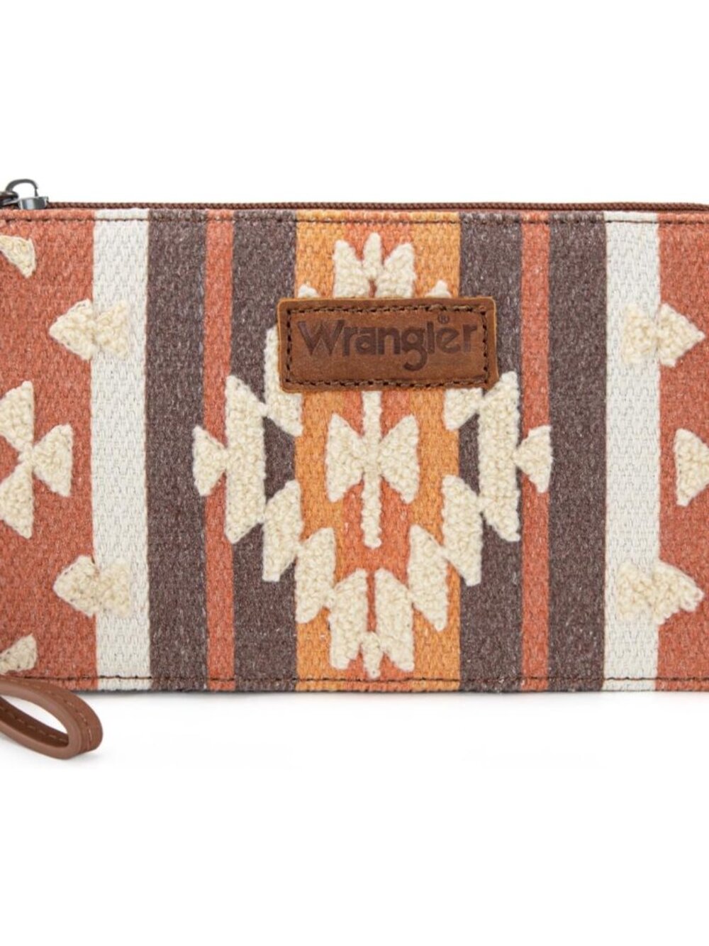 Wrangler Clutch Purses for Women Western Wristlet Wallet Boho Aztec Card Holder